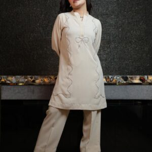 Beige Kurta Set