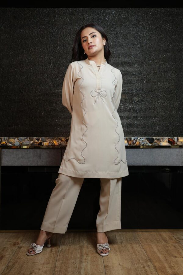 Beige Kurta Set