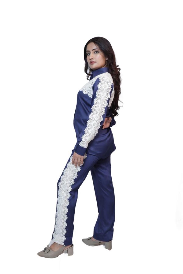 Blue cotton coord