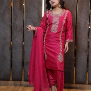 Deep Pink Suit