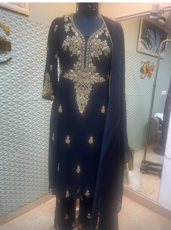 Black Pant Suit - Image 2